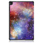 For Lenovo Tab M10 (Gen 3) 10.1 inch 328F Pattern Printing Auto Wake/Sleep PU Leather Case Trifold Stand Folio Cover