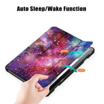 For Lenovo Tab M10 (Gen 3) 10.1 inch 328F Pattern Printing Auto Wake/Sleep PU Leather Case Trifold Stand Folio Cover