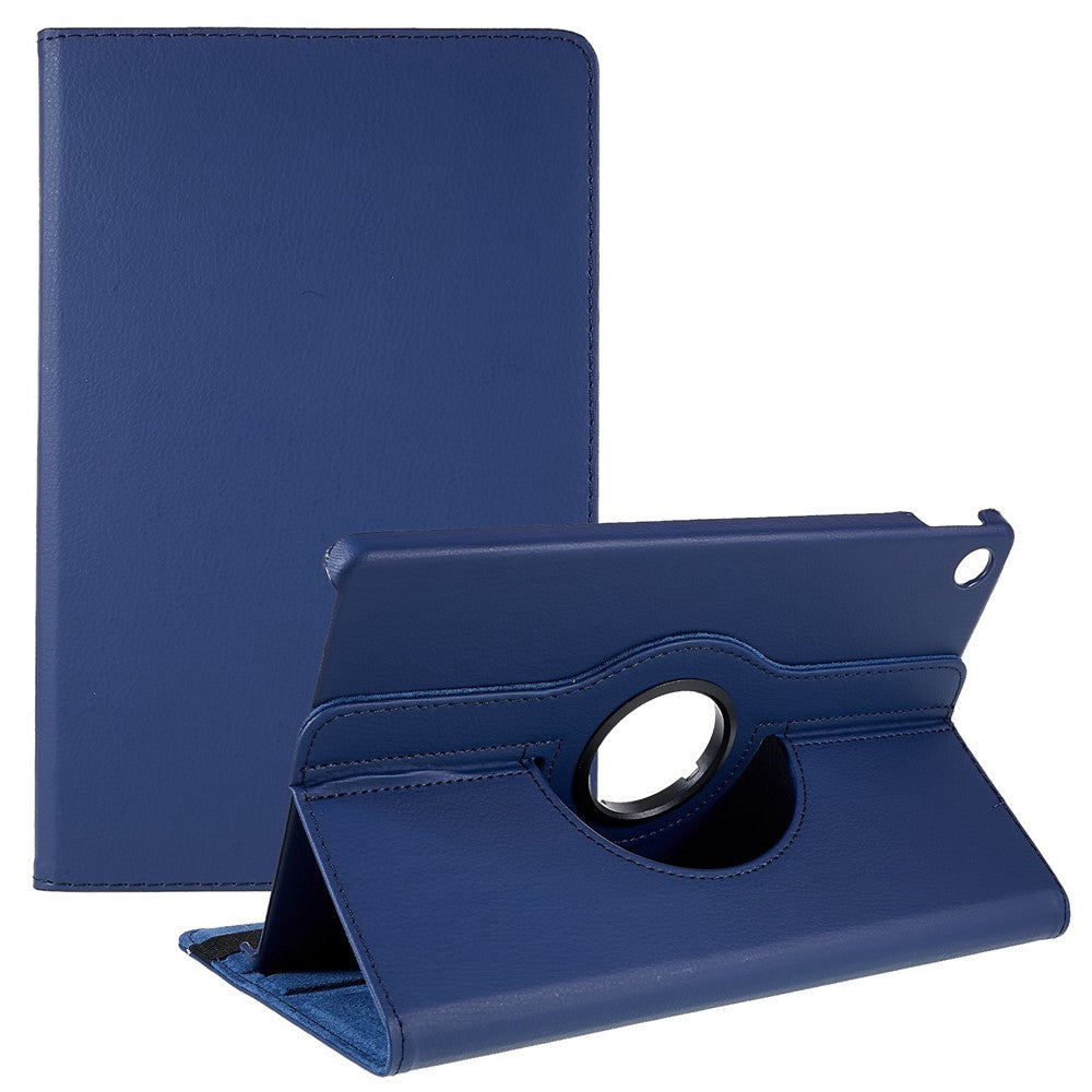 For Lenovo Tab M10 Plus (3rd Gen) / Xiaoxin Pad 2022 10.6 inch 125F / 128F Leather Tablet Case Rotating Stand Cover