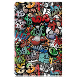 For Lenovo Tab M10 (Gen 3) 10.1 inch 328F 360-degree Rotary Stand Function Pattern Printing PU Leather Tablet Case with Auto Wake/Sleep