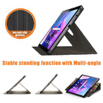 For Lenovo Tab M10 (Gen 3) 10.1 inch 328F 360-degree Rotary Stand Function Pattern Printing PU Leather Tablet Case with Auto Wake/Sleep