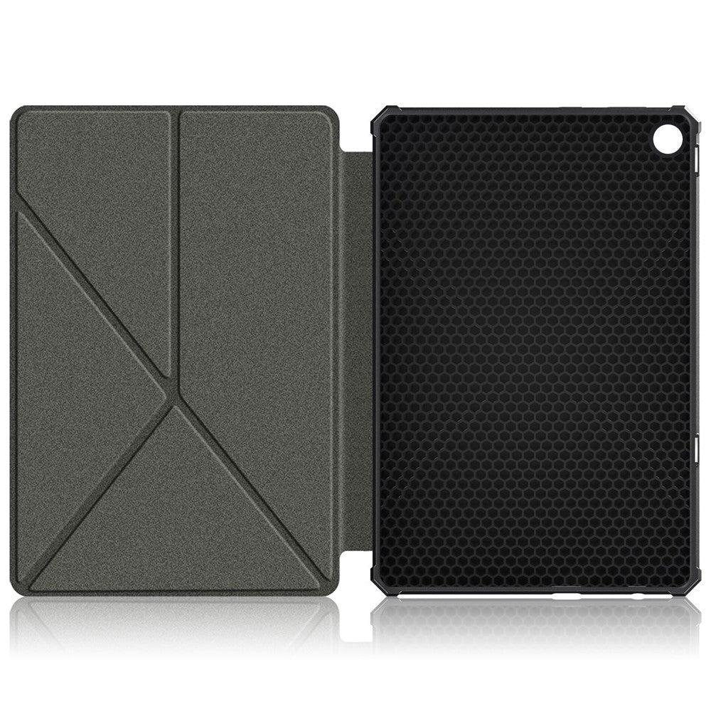 Lenovo Tab M10 (Gen 3) 10,1 tum 328F Origami Stand Surfplatta Fodral i PU-läder, reptåligt fodral med automatisk väckning/viloläge