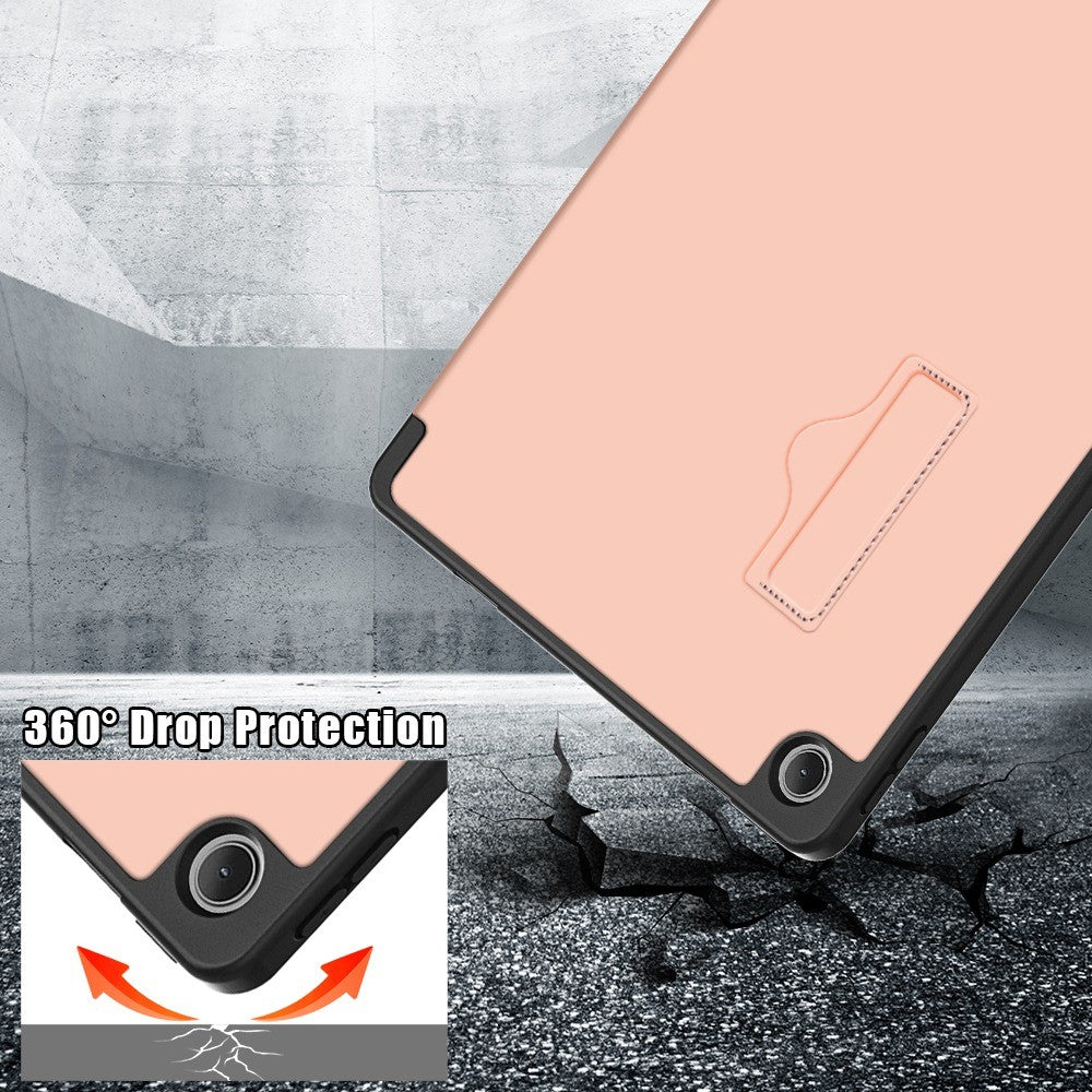 Lenovo Tab M10 Plus (3:e generationen) / Xiaoxin Pad 2022 10,6 tum 125F / 128F Stativ PU-läder + TPU Surfplatta Stötsäkert Skydd