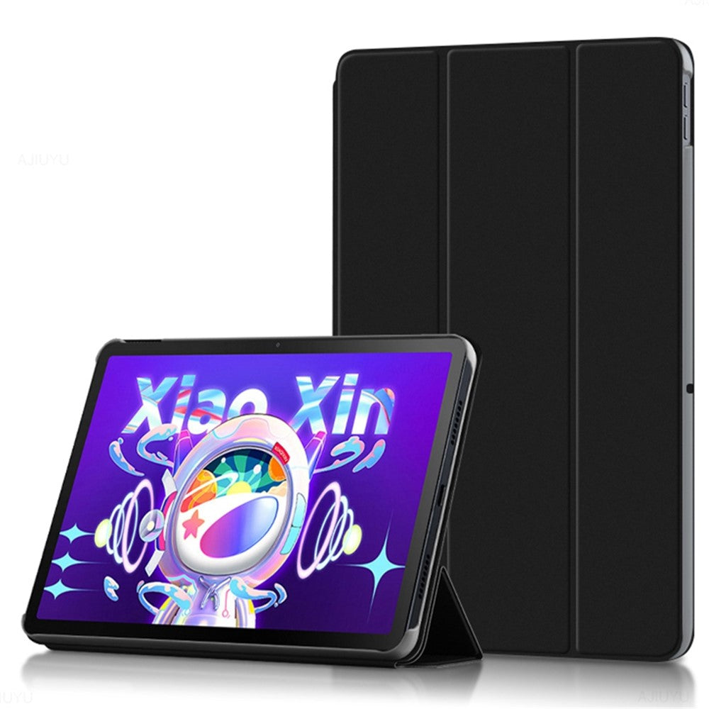 For Lenovo Tab M10 Plus (3rd Gen) / Xiaoxin Pad 2022 10.6 inch Tri-Fold Stand PU Leather + TPU Tablet Cover