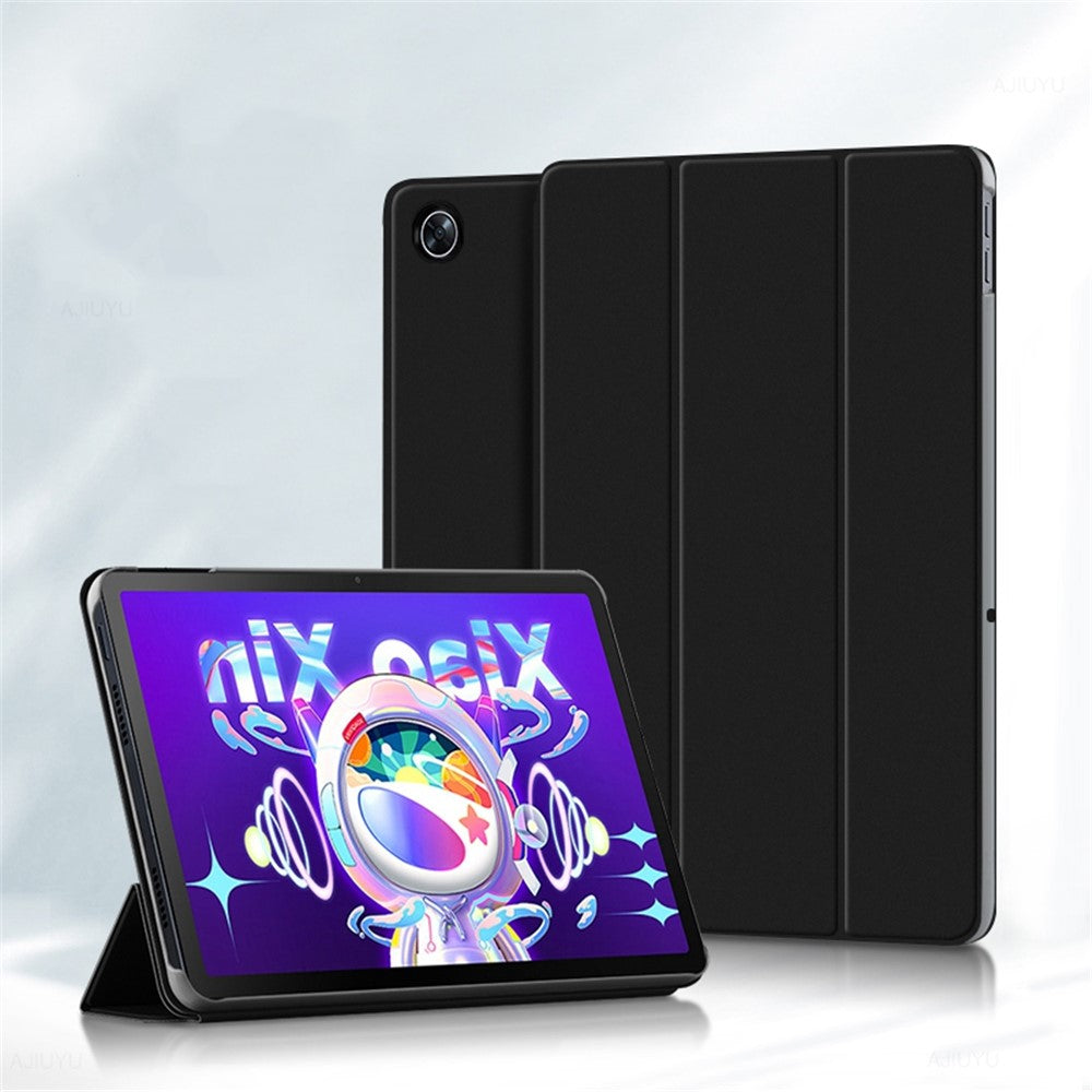 For Lenovo Tab M10 Plus (3rd Gen) / Xiaoxin Pad 2022 10.6 inch Tri-Fold Stand PU Leather + TPU Tablet Cover