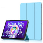 For Lenovo Tab M10 Plus (3rd Gen) / Xiaoxin Pad 2022 10.6 inch Tri-Fold Stand PU Leather + TPU Tablet Cover