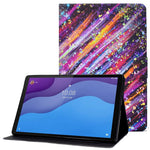 For Lenovo Tab M10 (Gen 3) TB-328FU / TB-328XU B2 Pattern Printing Stand Protective Case Auto Sleep / Wake Function PU Leather Smart Cover with Card Slots