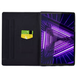 Protective Case for Lenovo Tab M10 Plus (3rd Gen) / Xiaoxin Pad 2022 10.6 inch Pattern Printing Tablet Leather Cover with Card Slots Stand