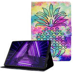 Protective Case for Lenovo Tab M10 Plus (3rd Gen) / Xiaoxin Pad 2022 10.6 inch Pattern Printing Tablet Leather Cover with Card Slots Stand