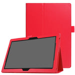 For Lenovo Tab 4 10 Plus / Tab 4 10 Litchi Skin Universal PU Leather Stand Case