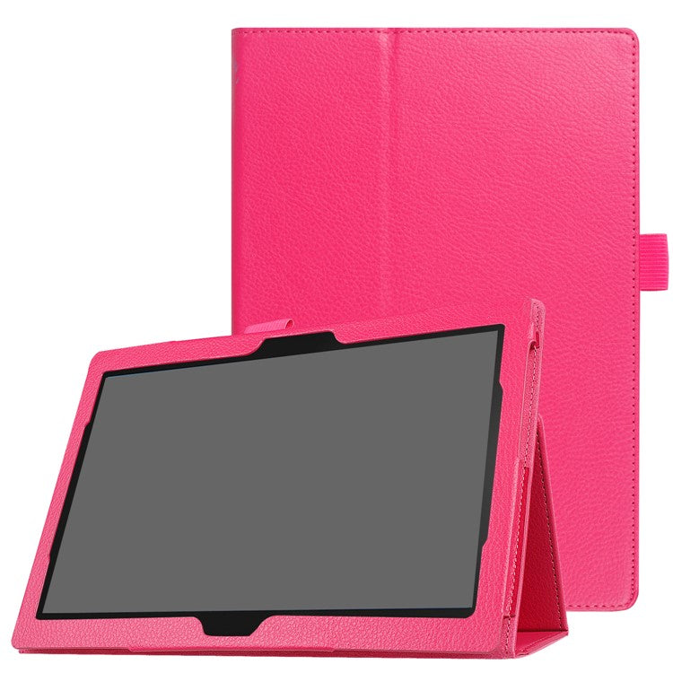 For Lenovo Tab 4 10 Plus / Tab 4 10 Litchi Skin Universal PU Leather Stand Case
