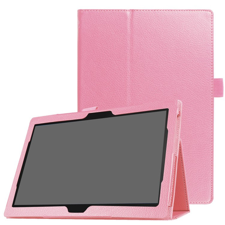 For Lenovo Tab 4 10 Plus / Tab 4 10 Litchi Skin Universal PU Leather Stand Case