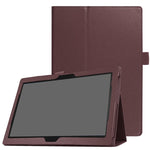 For Lenovo Tab 4 10 Plus / Tab 4 10 Litchi Skin Universal PU Leather Stand Case