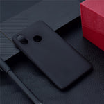 For Xiaomi Redmi S2 / Redmi Y2 Solid Color Frosted Flexible TPU Cellphone Back Case Cover