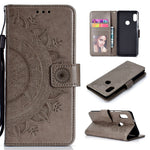 Imprinted Mandala Pattern PU Leather Protection Mobile Phone Case for Xiaomi Redmi Note 5 Pro (Dual Camera) / Redmi Note 5 (China)
