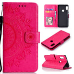 Imprinted Mandala Pattern PU Leather Protection Mobile Phone Case for Xiaomi Redmi Note 5 Pro (Dual Camera) / Redmi Note 5 (China)