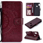 Imprinted Mandala Pattern PU Leather Protection Mobile Phone Case for Xiaomi Redmi Note 5 Pro (Dual Camera) / Redmi Note 5 (China)