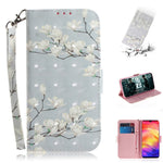 Pattern Printing Light Spot Decor Leather Wallet Case for Xiaomi Redmi Note 7S / Note 7 / Note 7 Pro (India)