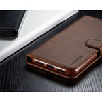 LC.IMEEKE Leather Wallet Stand Case for Xiaomi Redmi Note 7S / Note 7 / Note 7 Pro (India)