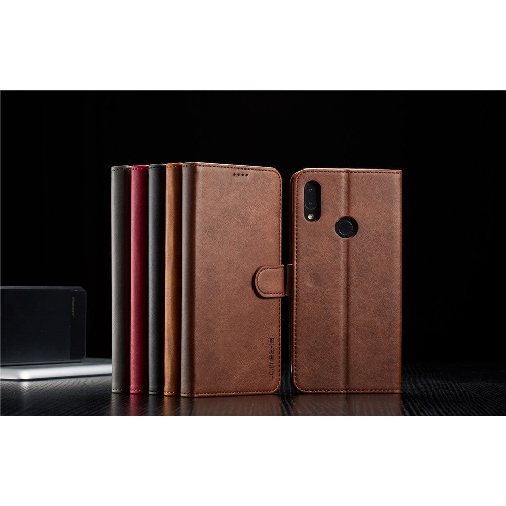 LC.IMEEKE Leather Wallet Stand Case for Xiaomi Redmi Note 7S / Note 7 / Note 7 Pro (India)
