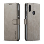 LC.IMEEKE Leather Wallet Stand Case for Xiaomi Redmi Note 7S / Note 7 / Note 7 Pro (India)