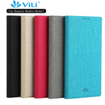 VILI DMX Cross Texture Stand Leather Phone Casing for Xiaomi Redmi Note 7S / Note 7/Note 7 Pro (India)