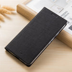 VILI DMX Cross Texture Stand Leather Phone Casing for Xiaomi Redmi Note 7S / Note 7/Note 7 Pro (India)