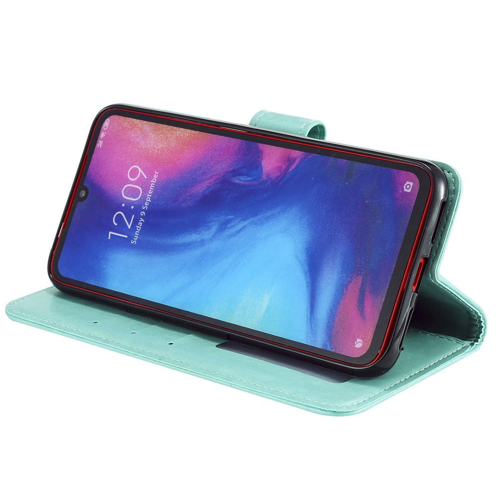 Imprint Mandala Pattern Wallet Stand Leather Flip Case for Xiaomi Redmi Note 7S / Note 7 / Note 7 Pro (India)