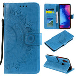 Imprint Mandala Pattern Wallet Stand Leather Flip Case for Xiaomi Redmi Note 7S / Note 7 / Note 7 Pro (India)