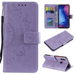 Imprint Mandala Pattern Wallet Stand Leather Flip Case for Xiaomi Redmi Note 7S / Note 7 / Note 7 Pro (India)