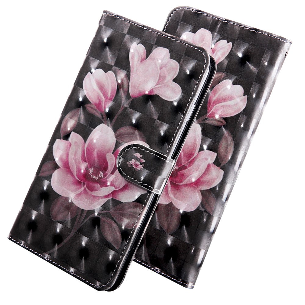 Light Spot Decor Leather Wallet Phone Case Cover for Xiaomi Redmi Note 7 / Note 7S / Note 7 Pro (India)