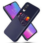 PC + PU + Tyg Hybrid mobil Baksida med Kortplats Xiaomi Mi CC9 / Mi CC9 Meitu Edition / Mi 9 Lite / Mi 9 Lite
