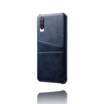 Double Card Slots PU Leather Coated PC Case Xiaomi Mi CC9 / Mi CC9 Meitu Edition /  Mi 9 Lite