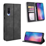 Vintage Style PU Leather Wallet Stand Phone Case for Xiaomi Mi CC9 / Mi CC9 Meitu Edition/ Mi 9 Lite