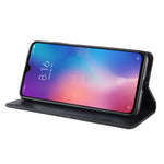 Vintage Style PU Leather Wallet Stand Phone Case for Xiaomi Mi CC9 / Mi CC9 Meitu Edition/ Mi 9 Lite