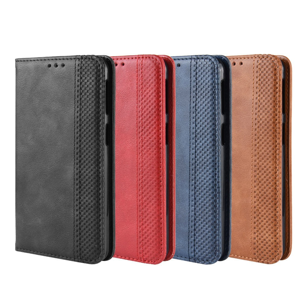 Vintage Style PU Leather Wallet Stand Phone Case for Xiaomi Mi CC9 / Mi CC9 Meitu Edition/ Mi 9 Lite