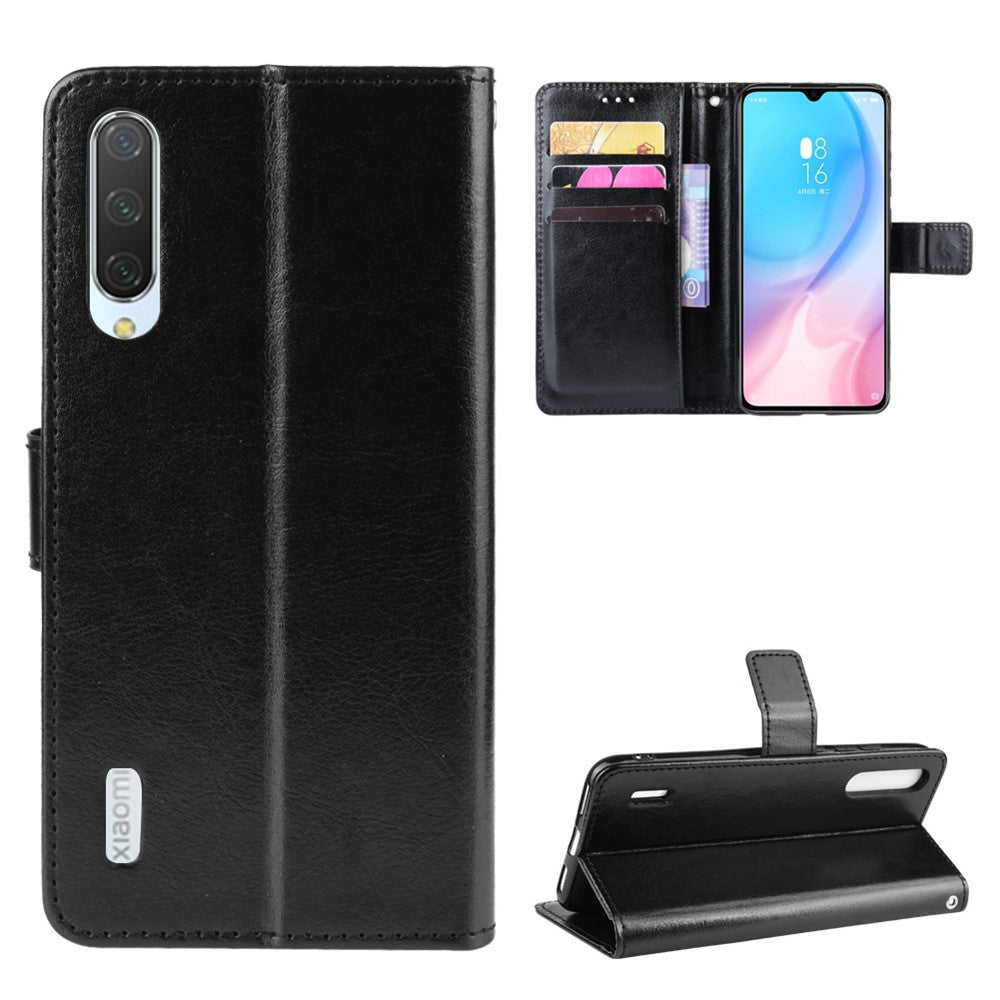 Crazy Horse Leather Wallet Case for Xiaomi Mi A3 / Mi CC9e