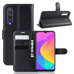 Litchi Skin Leather Wallet Stand Cell Phone Case for Xiaomi Mi CC9e / Mi A3