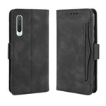 Leather Wallet Stand Cell Covering Case with Multiple Card Slots for Xiaomi Mi 9 Lite/ Mi CC9/ Mi CC9 Meitu Edition