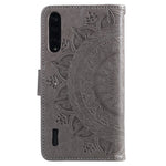 Imprint Flower Leather Wallet Case for Xiaomi Mi CC9e / Mi A3