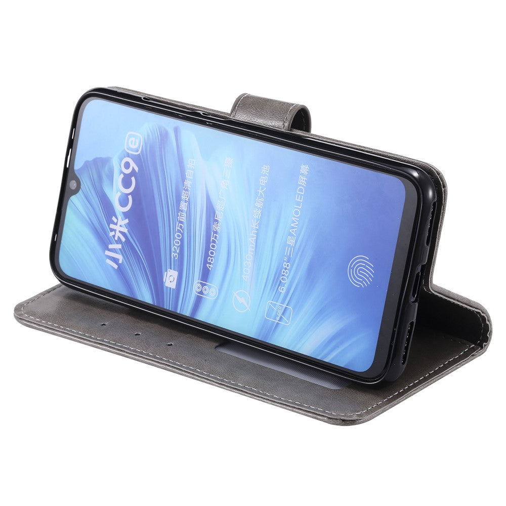 Imprint Flower Leather Wallet Case for Xiaomi Mi CC9e / Mi A3