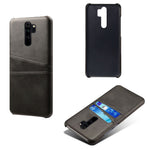 Double Card Slots PU Leather PC Shell Case for Xiaomi Redmi Note 8 Pro