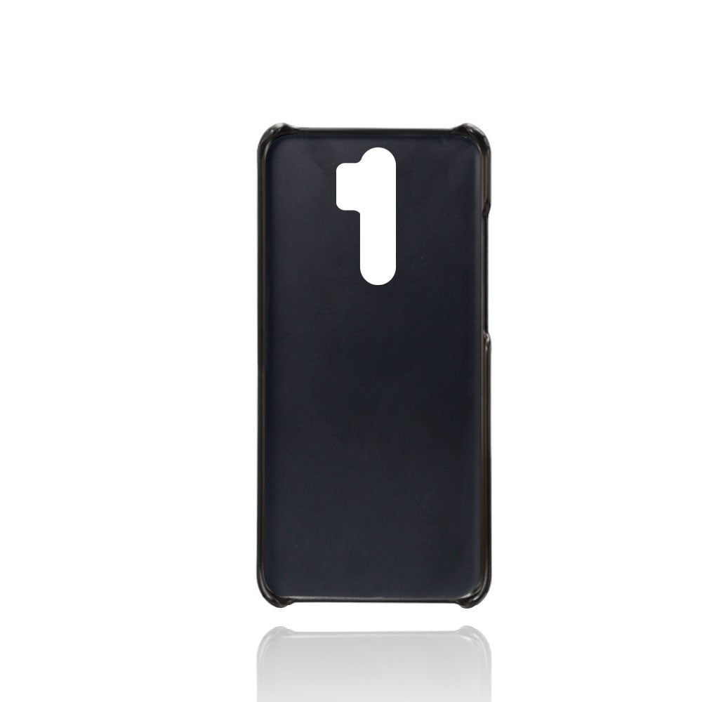 Double Card Slots PU Leather PC Shell Case for Xiaomi Redmi Note 8 Pro