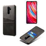 Double Card Slots PU Leather PC Shell Case for Xiaomi Redmi Note 8 Pro