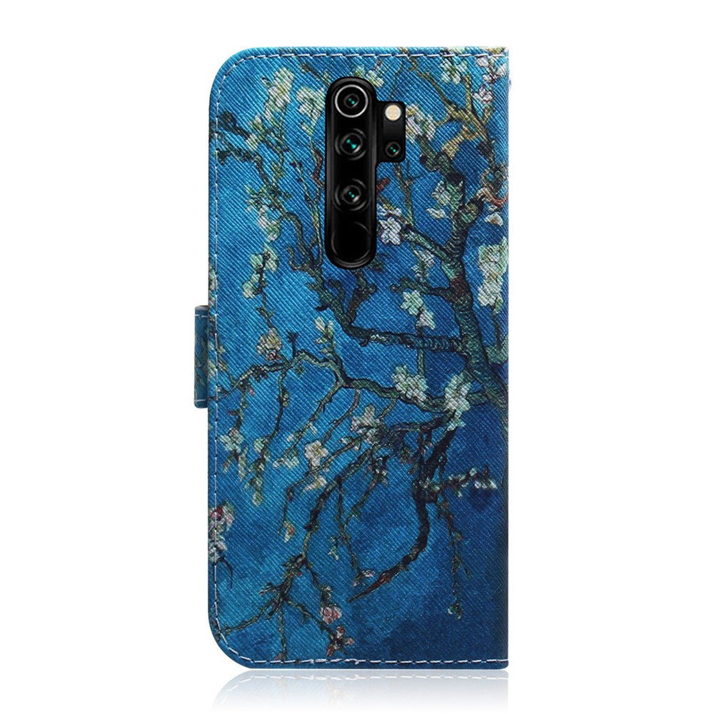 Pattern Printing Leather Wallet Stand Case for Xiaomi Redmi Note 8 Pro