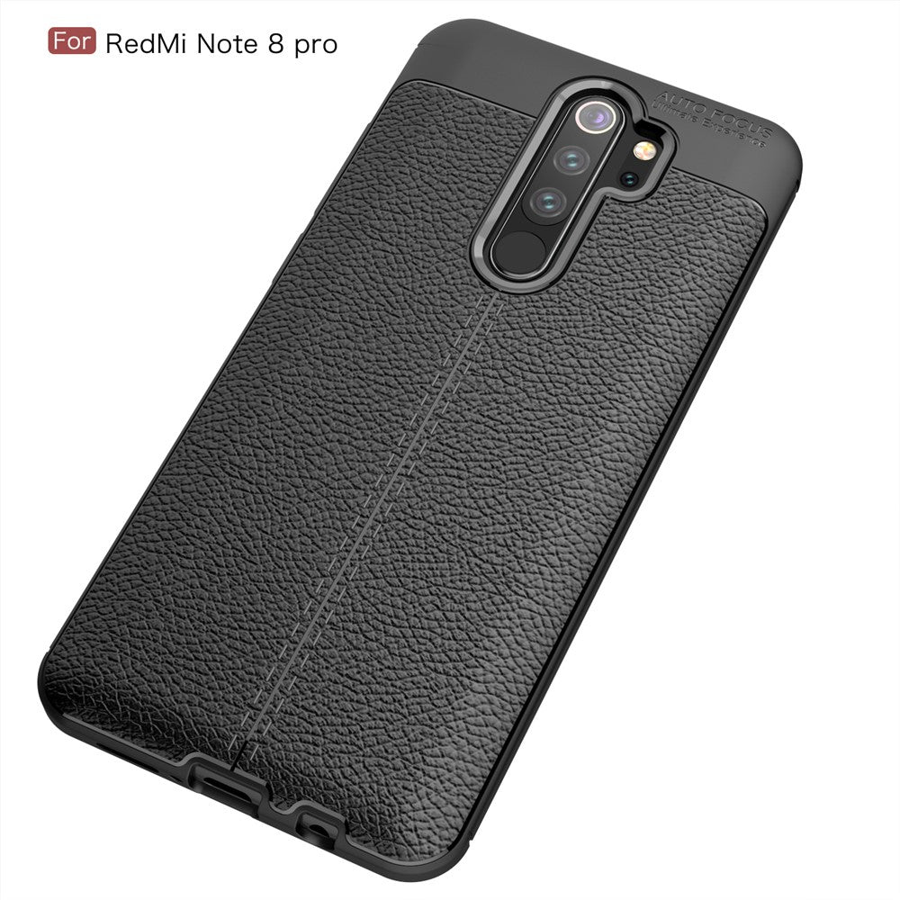 Litchi Texture TPU Case for Xiaomi Redmi Note 8 Pro