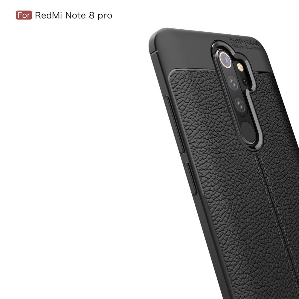 Litchi Texture TPU Case for Xiaomi Redmi Note 8 Pro