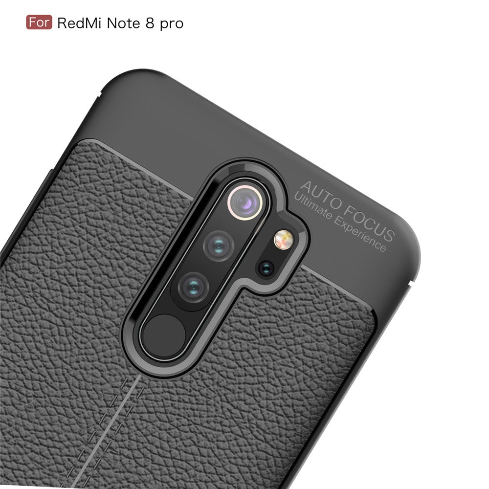 Litchi Texture TPU Case for Xiaomi Redmi Note 8 Pro
