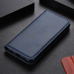 Auto-absorbed Split Leather Wallet Casing Cover for Xiaomi Redmi Note 8 Pro