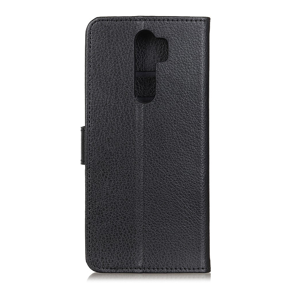 Litchi Skin Wallet Leather Stand Case Shell for Xiaomi Redmi Note 8 Pro